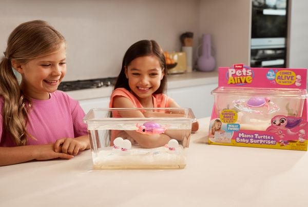 Produktbild: ZURU Pets Alive - Mommy Turtle & Baby Surprise
