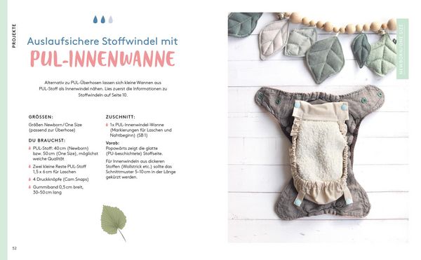 Produktbild: N&auml;hen mit PUL-Stoffen &ndash; Ideal f&uuml;r Babys