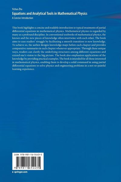 Produktbild: Equations and Analytical Tools in Mathematical Physics