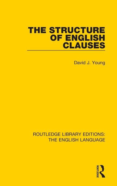 Produktbild: The Structure of English Clauses