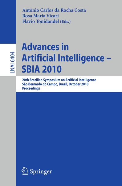 Produktbild: Advances in Artificial Intelligence -- SBIA 2010