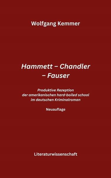 Produktbild: Hammett - Chandler - Fauser