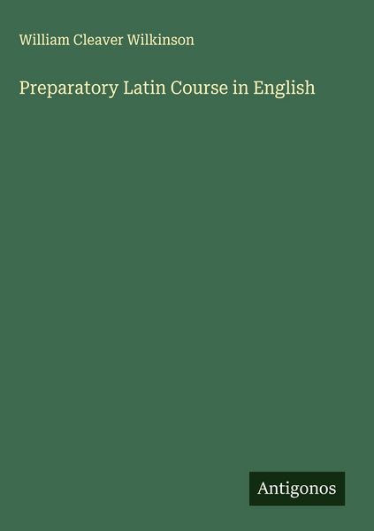 Produktbild: Preparatory Latin Course in English