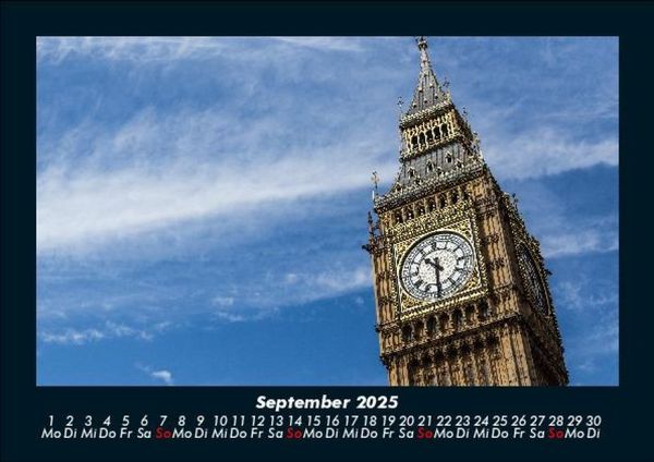 Produktbild: London 2025 Fotokalender DIN A5