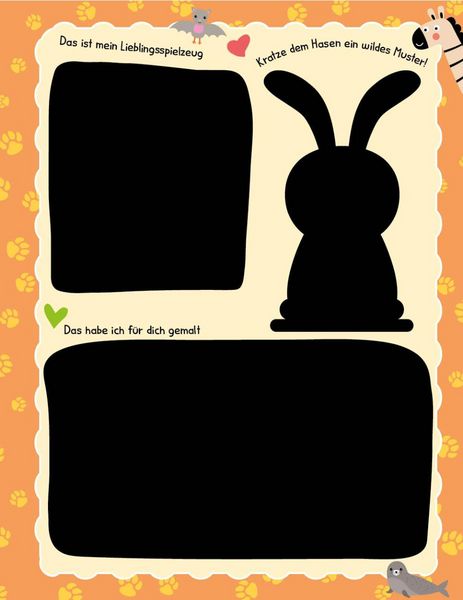 Produktbild: Kritzel-Kratzel-Buch Meine Kindergarten-Freunde