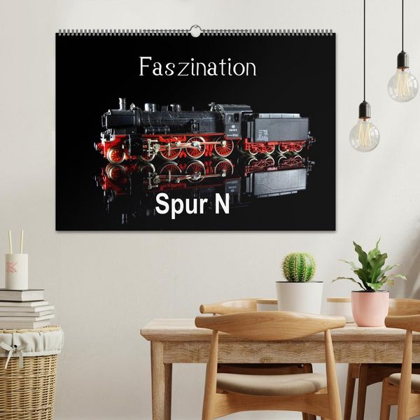 Produktbild: Faszination Spur N (Wandkalender 2026 DIN A2 quer), CALVENDO Monatskalender