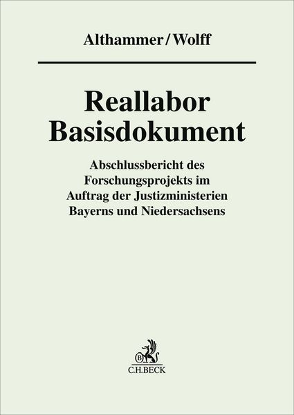 Produktbild: Reallabor Basisdokument