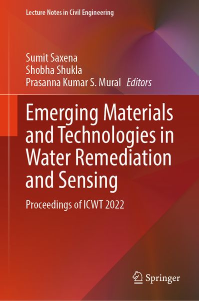 Produktbild: Emerging Materials and Technologies in Water Remediation and Sensing