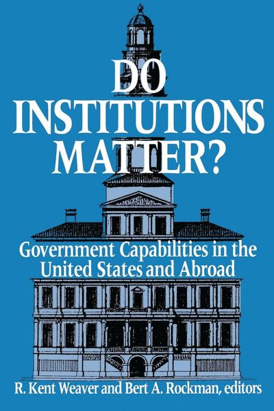 Produktbild: Do Institutions Matter?