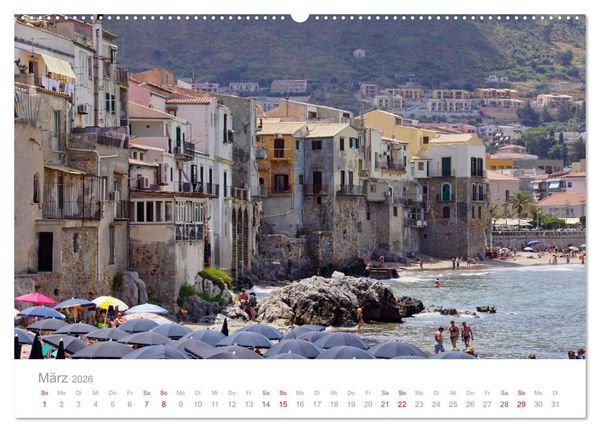 Produktbild: Impressionen aus Sizilien (Wandkalender 2026 DIN A2 quer), CALVENDO Monatskalender