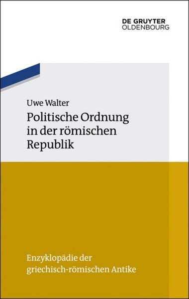 Produktbild: Politische Ordnung in der r&ouml;mischen Republik