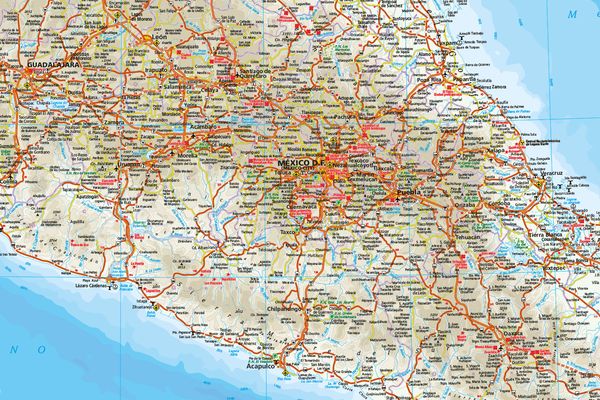 Produktbild: Reise Know-How Landkarte Mexiko / Mexico (1:2.250.000)