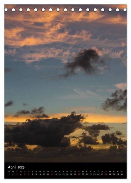 Produktbild: Hawaiian Sunsets (Tischkalender 2026 DIN A5 hoch), CALVENDO Monatskalender