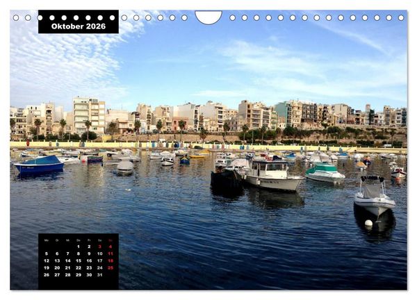 Produktbild: Impressionen aus Malta (Wandkalender 2026 DIN A4 quer), CALVENDO Monatskalender