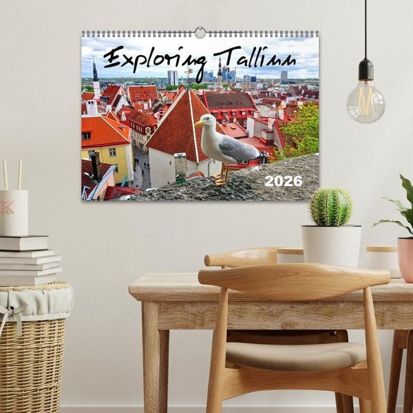 Produktbild: Exploring Tallinn (Wall Calendar 2026 DIN A3 landscape), CALVENDO 12 Month Wall Calendar