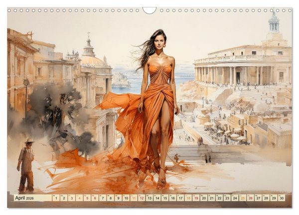 Produktbild: Mode Welt (Wandkalender 2026 DIN A3 quer), CALVENDO Monatskalender