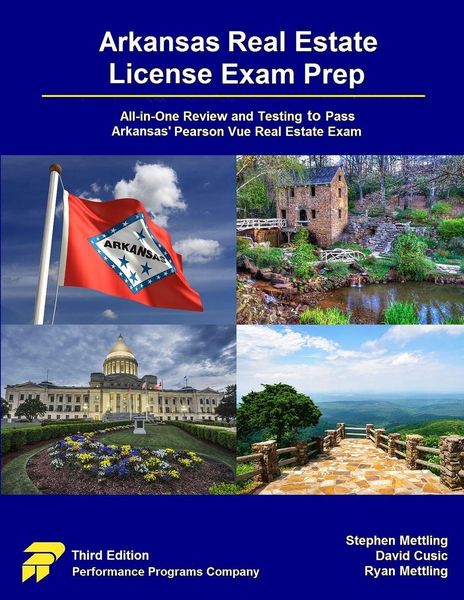 Produktbild: Arkansas Real Estate License Exam Prep