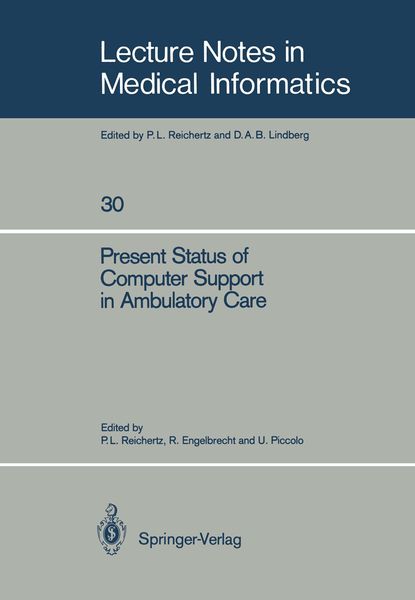 Produktbild: Present Status of Computer Support in Ambulatory Care