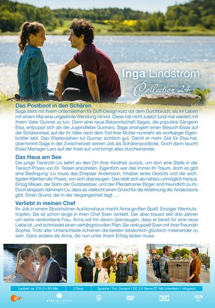 Produktbild: Inga Lindstr&ouml;m Collection 24 [3 DVDs im Schuber]