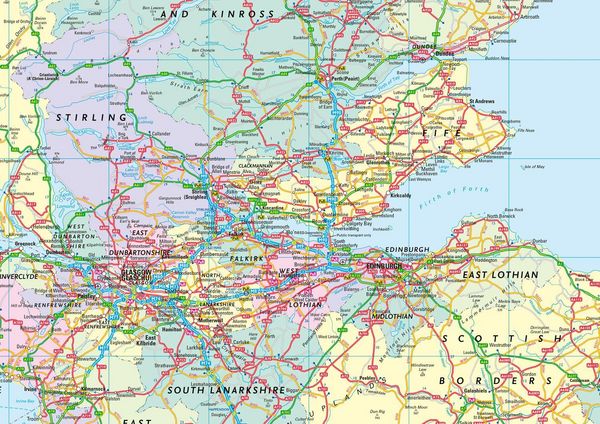 Produktbild: Collins Road Map of Britain 2027 (Folded Map)