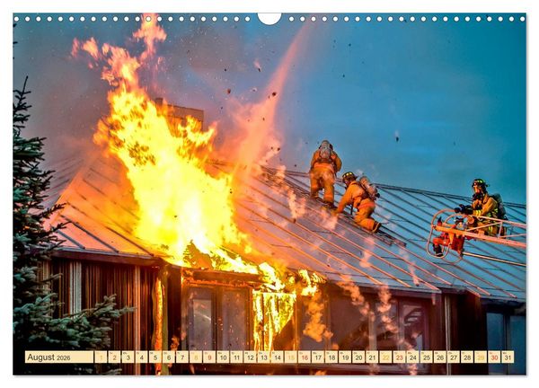 Produktbild: Feuerwehr - Eins&auml;tze (Wandkalender 2026 DIN A3 quer), CALVENDO Monatskalender