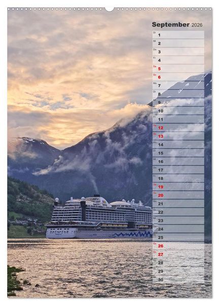 Produktbild: Skandinavien entdecken - Von Schweden nach Norwegen mit dem Wohnmobil (Wandkalender 2026 DIN A2 hoch), CALVENDO Monatskalender