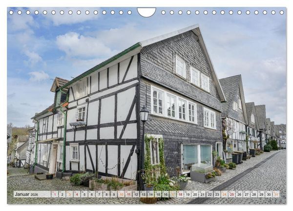 Produktbild: Freudenberg Impressionen (Wandkalender 2026 DIN A4 quer), CALVENDO Monatskalender