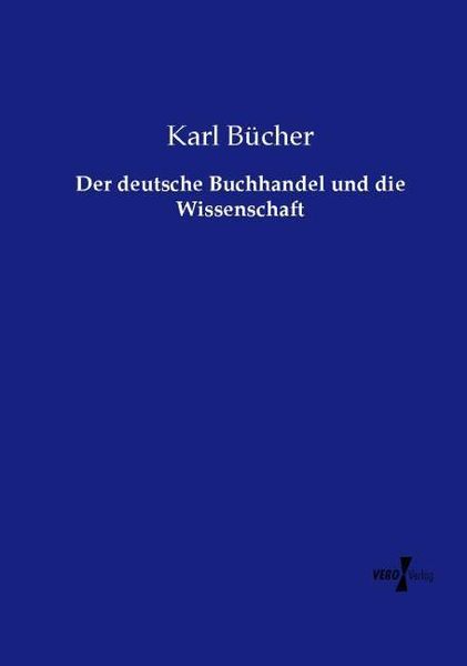 Produktbild: Der deutsche Buchhandel und die Wissenschaft
