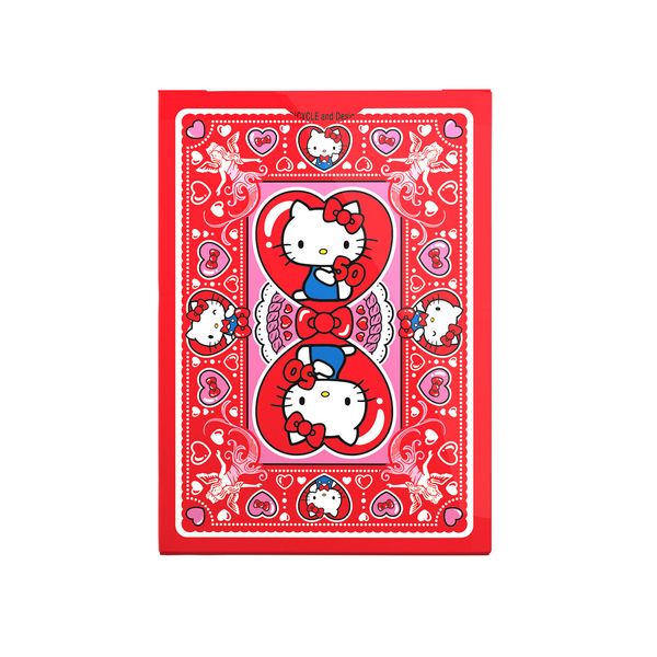 Produktbild: Bicycle&reg; Hello Kitty - 50th Anniversary (Designer Spielkarten, Poker, Skat...)