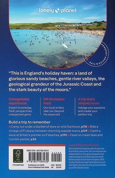 Produktbild: Lonely Planet Devon & Cornwall