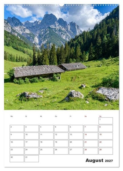 Produktbild: Oberbayerische Alpen (hochwertiger Premium Wandkalender 2027 DIN A2 hoch), Kunstdruck in Hochglanz