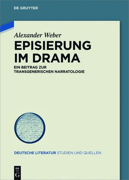 Produktbild: Episierung im Drama