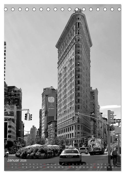 Produktbild: New York - The Big Apple (Tischkalender 2026 DIN A5 hoch), CALVENDO Monatskalender