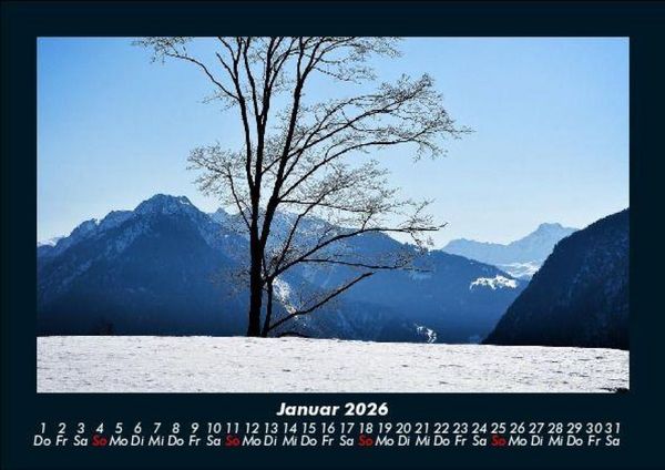 Produktbild: Bergige Welten 2026 Fotokalender DIN A5