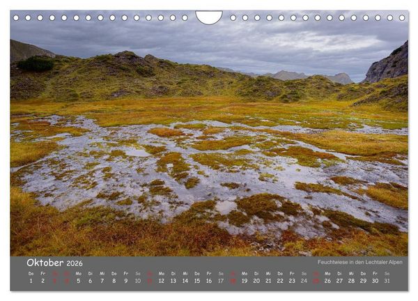 Produktbild: Traumhafte Bergwelt Kalender (Wandkalender 2026 DIN A4 quer), CALVENDO Monatskalender