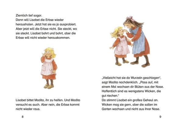 Produktbild: Als Lisabet sich eine Erbse in die Nase steckte