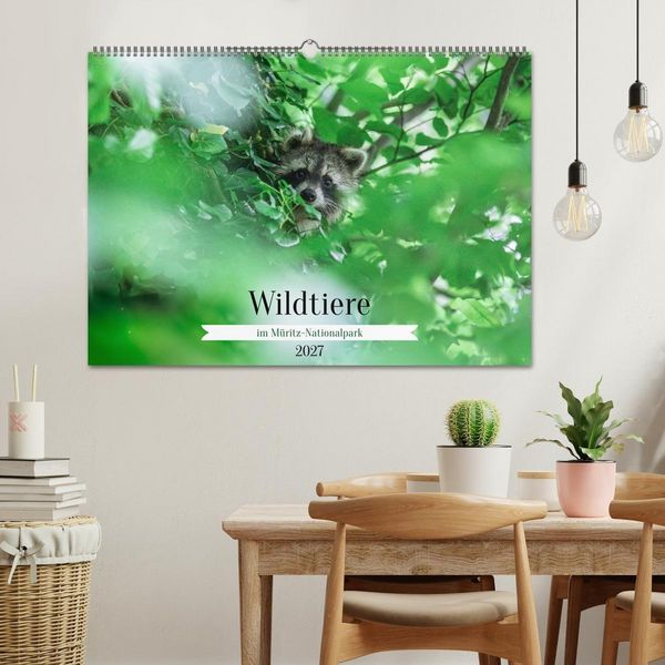 Produktbild: Wildtiere im M&uuml;ritz-Nationalpark (Wandkalender 2027 DIN A2 quer), CALVENDO Monatskalender