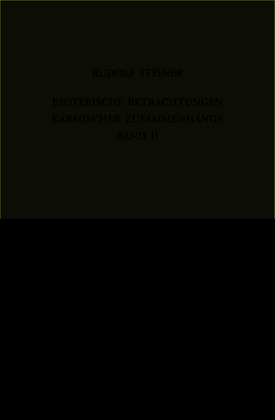Produktbild: Esoterische Betrachtungen karmischer Zusammenh&auml;nge