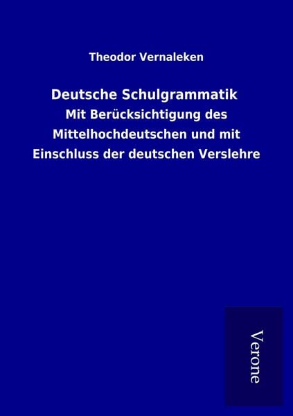 Produktbild: Deutsche Schulgrammatik