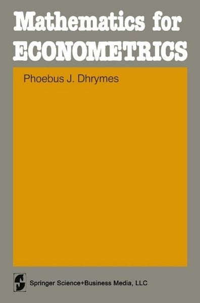 Produktbild: Mathematics for Econometrics