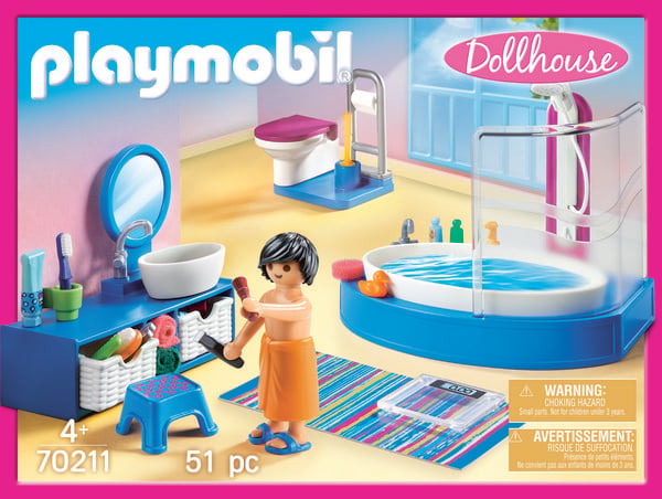 Produktbild: PLAYMOBIL&reg; 70211 Badezimmer