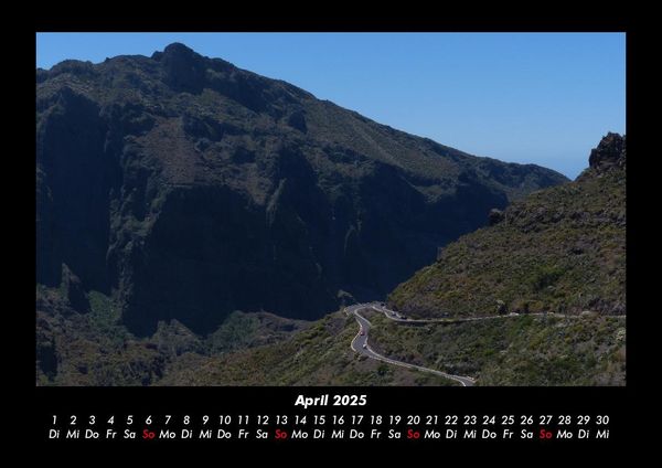 Produktbild: Berglandschaften 2025 Fotokalender DIN A3