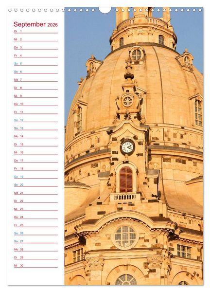 Produktbild: Frauenkirche Dresden (Wandkalender 2026 DIN A3 hoch), CALVENDO Monatskalender
