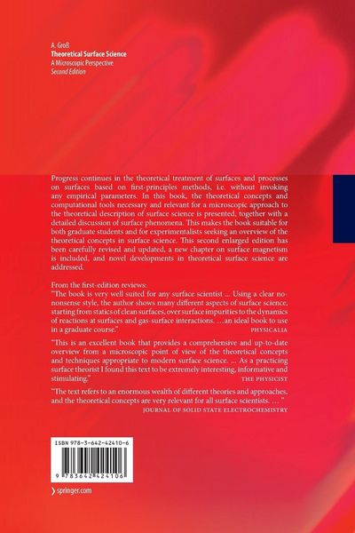 Produktbild: Theoretical Surface Science