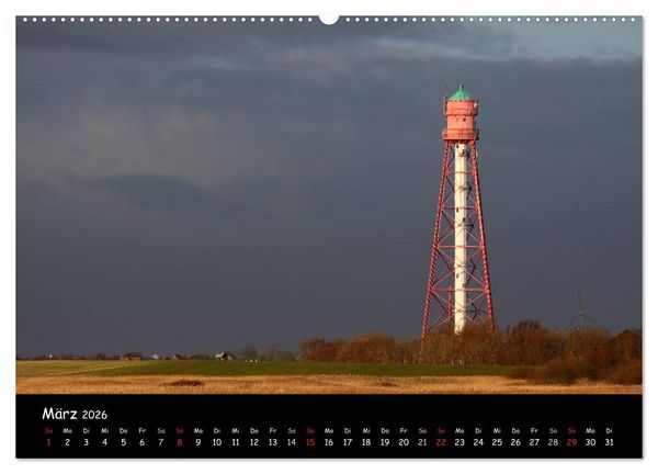 Produktbild: Ostfriesland - Land und Wetter (Wandkalender 2026 DIN A2 quer), CALVENDO Monatskalender