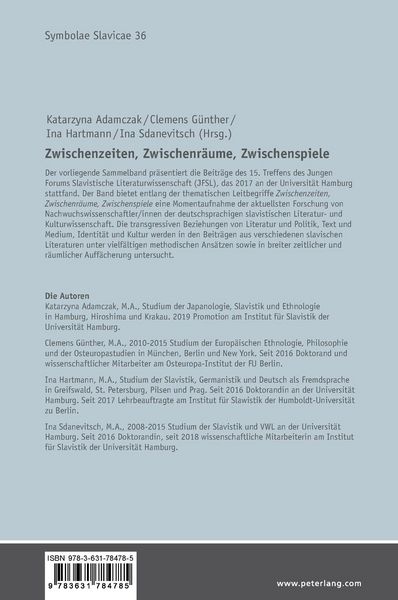 Produktbild: Zwischenzeiten, Zwischenr&auml;ume, Zwischenspiele