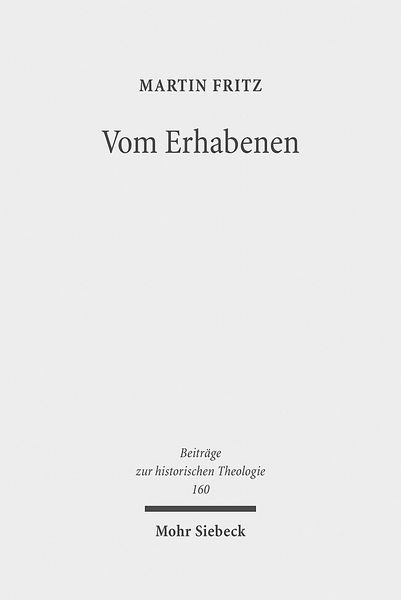 Produktbild: Vom Erhabenen