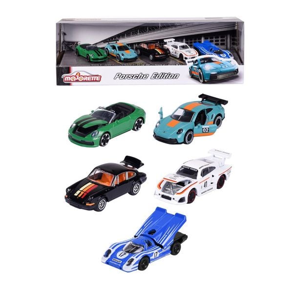 Majorette - Porsche Motorsport 5 Pieces Giftpack