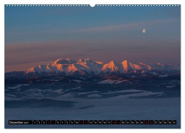 Produktbild: Tatra. Polen und Slowakei (Wandkalender 2027 DIN A2 quer), CALVENDO Monatskalender