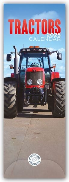 Produktbild: Tractors – Traktoren 2025 – Slimline-Kalender